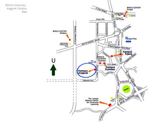 Anggrek Campus Location