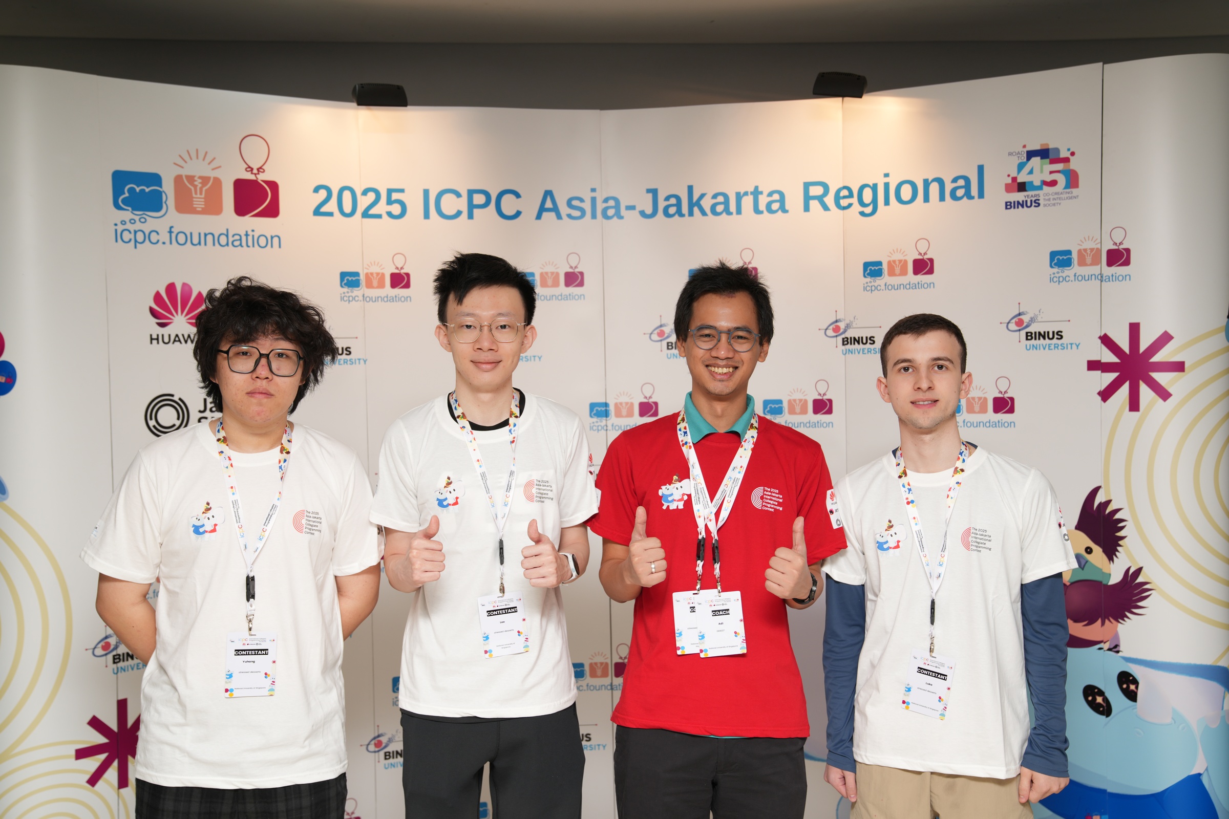 Picture of team stressed desserts